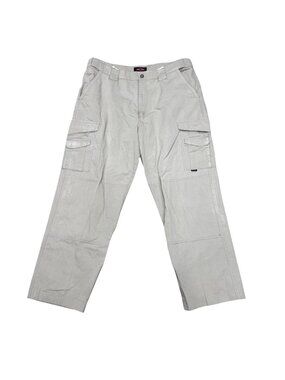 Tru-Spec Mens Ripstop Cargo Pants Beige Sz 38 x 30 Durable Tactical Outdoor Wear